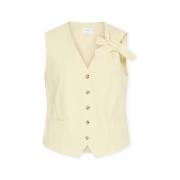 Blouse Vila Alara Vest - Pastel Yellow