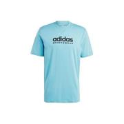 T-shirt Korte Mouw adidas T-shirt coupe ample bleu