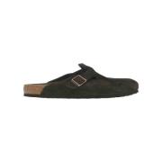 Klompen BIRKENSTOCK Boston Suede Mocha