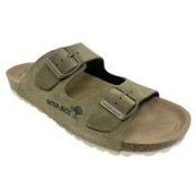 Teenslippers Interbios Sandalia señora INTER BIOS 7600 kaki