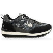 Lage Sneakers Anekke - Deportivos negros suela multicolor