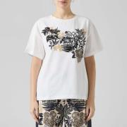 T-shirt Korte Mouw Ermanno Scervino D48EL040EE9T-SHIRTSTAMPAESOTICACRI...