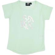 T-shirt Leone 1947 Girl T-Shirt Short Sleeves Sparkly