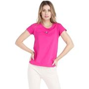T-shirt Leone 1947 Woman T-Shirt Short Sleeves Neon