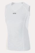 Gore Wear M GWS Base Layer Top Dames Lichtgrijs/Wit