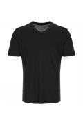 Supernatural Base V-Neck 140 T-Shirt Zwart