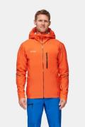 Mammut Norwand Light Hooded Hardshell Jas Oranje