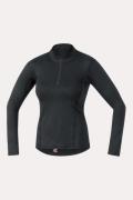 Gore Wear M BL Thermo Turtleneck Shirt Dames Zwart