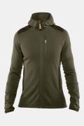 Fjällräven Keb Fleece Hoodie Donkergroen