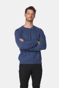 Buitenmens Sweater Recycled Trui Middenblauw