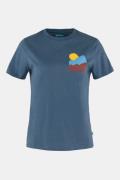 Fjällräven Nature T-Shirt W Middenblauw
