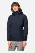 Jack Wolfskin Stormy Point 2L Jkt W Donkerblauw