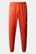 The North Face M Reaxion Fleece Jogger Rood/Zwart