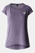 The North Face T-Shirt Ss Dames Tanken Tank Paars