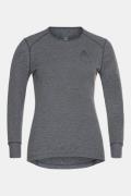 Odlo Bl Top Crew Neck L/S Active Warm Eco Middengrijs/Lichtblauw