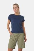 Ayacucho Essential TENCEL™ Tee T-shirt Dames Marineblauw