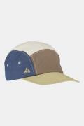 Ayacucho Peniche 5-Panel Multi Color Cap Pet Olijfgroen/Marineblauw