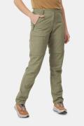 Ayacucho Jungle Travel Zip-Off Afritsbroek Dames Middenkaki