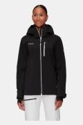 Mammut Stoney Hs Dames Jas Zwart/Wit