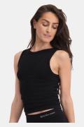 Bamboo Basics River Seamless Rib Tank Tops River (2-pack) Zwart