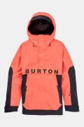 Burton Frostner Anorak Softshell Jas Oranje