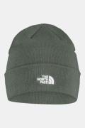 The North Face Norm Shallow Beanie Middengroen