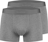 Slater Boxershorts 2-pack Bamboo Grijs heren