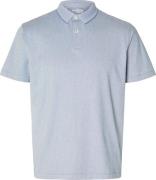 Selected Homme Polo Leroy Lichtblauw heren