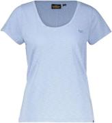 Superdry T-Shirt Scoop Blauw dames