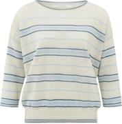 Yaya Striped sweater Beige dames