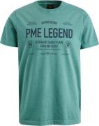Pme Legend Short sleeve r-neck single jersey Blauw heren