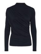 Y.A.S. Blouse Emmi Zwart dames