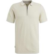 Cast Iron Short sleeve polo cotton modal Grijs heren