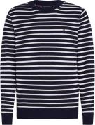 Tommy Hilfiger ima org ctn cashmere crew neck Blauw heren