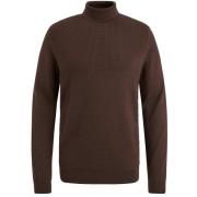 Vanguard Roll neck pima cotton Bruin heren