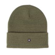 Tresanti SVEN | Fine knitted hat with rubber logo III Groen heren