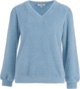 Enjoy Sweater Teddy Blauw dames