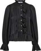 Co'couture Blouse Melina cc Frill Grijs dames