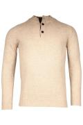 Baileys Pullover Zip Gebroken Wit heren