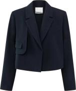 Yaya Blazer with flap Blauw dames