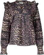 Neo Noir Blouse Aurika Leo Bruin dames