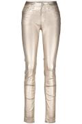 Geisha Jeans Coated Goud dames