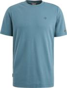 Cast Iron T-shirt Interlock Blauw heren