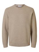 Selected Homme Trui Ross Beige heren