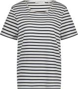 Nukus Tirza Top Stripe Blauw dames