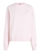 Tommy Hilfiger Sweater Contrast Flag Roze dames