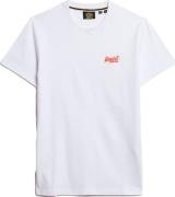 Superdry T-shirt Essential Logo Wit heren