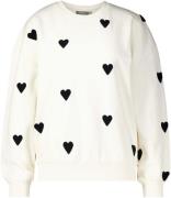 Geisha Sweater hearts terry Bruin dames
