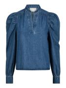 Neo Noir Blouse Rosslyn Blauw dames