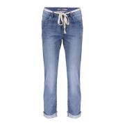 Geisha Jeans Turn-up Blauw dames